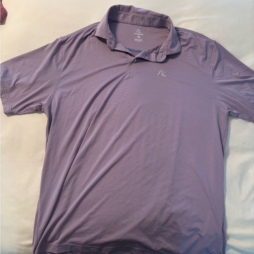 Rhoback Men's Purple Polo Shirt